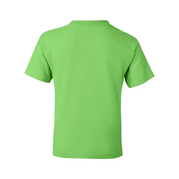 Youth 5.6 oz preshrunk 50% polyester / 50% cotton t-shirt. Blank... from ASI 84358 S&S Activewear