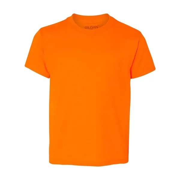 Youth 5.6 oz preshrunk 50% polyester / 50% cotton t-shirt. Blank... from ASI 84358 S&S Activewear