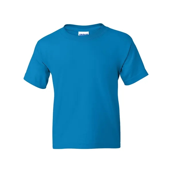 Youth 5.6 oz preshrunk 50% polyester / 50% cotton t-shirt. Blank... from ASI 84358 S&S Activewear