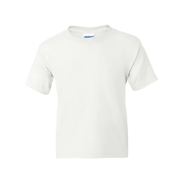 Youth 5.6 oz preshrunk 50% polyester / 50% cotton t-shirt. Blank... from ASI 84358 S&S Activewear