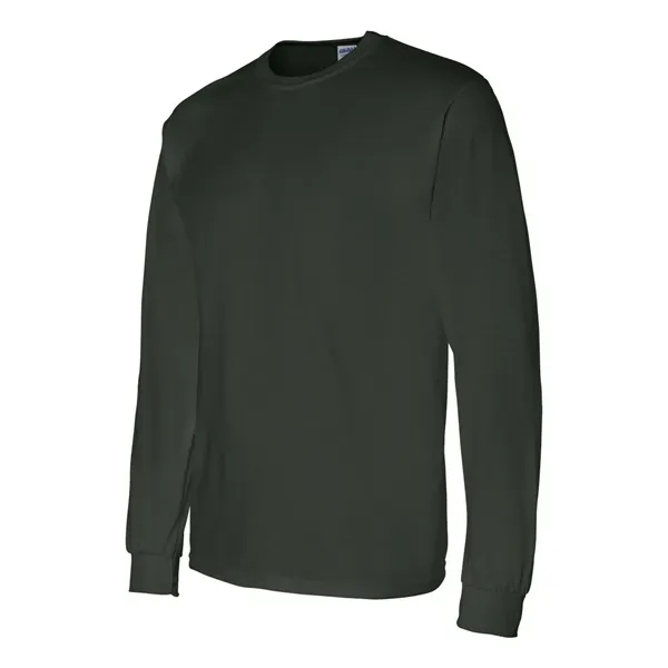 Adult pre-shrunk 50% cotton / 50% polyester long sleeve t-shirt. Blank... from ASI 84358 S&S Activewear
