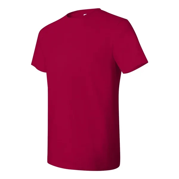 100% ring-spun cotton T-shirt with narrow ribbed collar without cover-seaming for... from ASI 84358 S&S Activewear