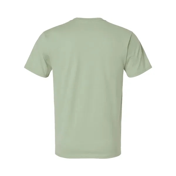 100% ring-spun cotton T-shirt with narrow ribbed collar without cover-seaming for... from ASI 84358 S&S Activewear