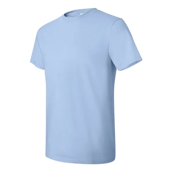 100% ring-spun cotton T-shirt with narrow ribbed collar without cover-seaming for... from ASI 84358 S&S Activewear