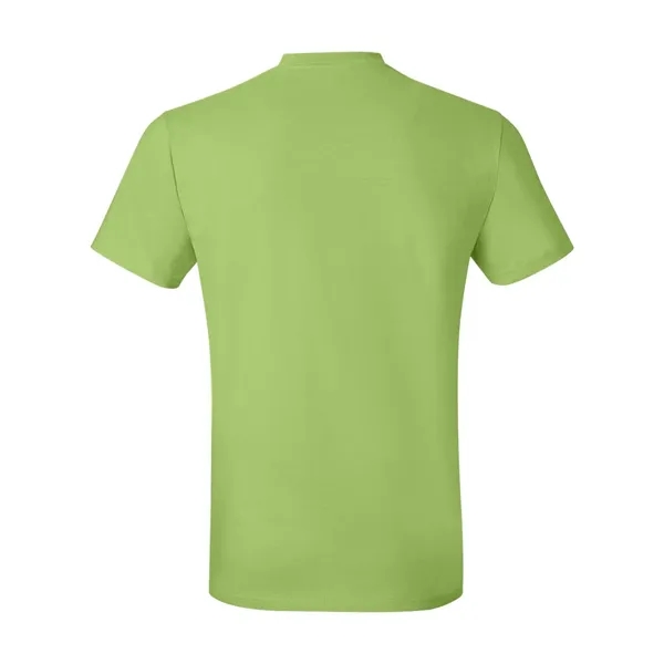 100% ring-spun cotton T-shirt with narrow ribbed collar without cover-seaming for... from ASI 84358 S&S Activewear