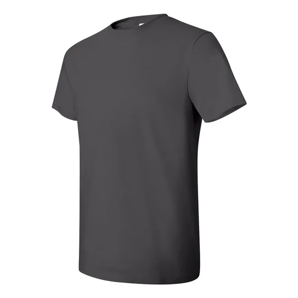 100% ring-spun cotton T-shirt with narrow ribbed collar without cover-seaming for... from ASI 84358 S&S Activewear