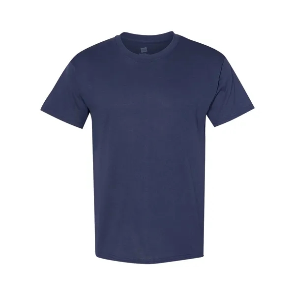 Hanes adult T-shirt made of cotton/polyester with up to 5% recycled... from ASI 84358 S&S Activewear
