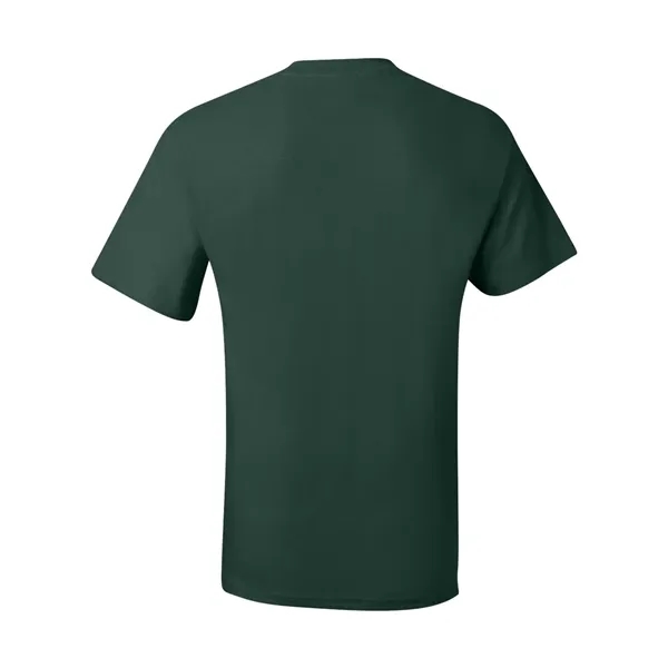 T-shirt with chest pocket made of 100% ring-spun cotton with double-needle... from ASI 84358 S&S Activewear
