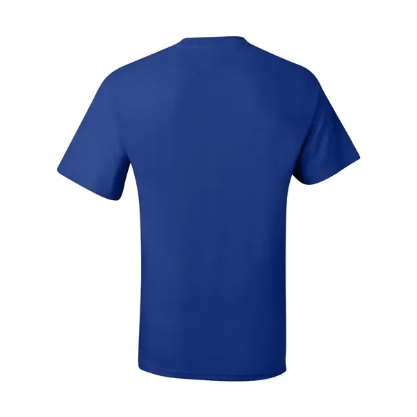 T-shirt with chest pocket made of 100% ring-spun cotton with double-needle... from ASI 84358 S&S Activewear
