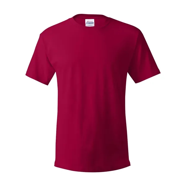 100% ComfortSoft® cotton T-shirt with tag-free neck label, shoulder-to-shoulder taping, and... from ASI 84358 S&S Activewear