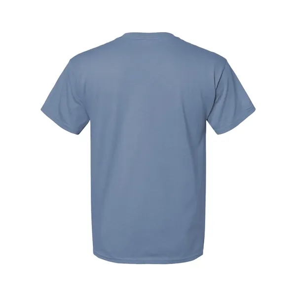 100% ComfortSoft® cotton T-shirt with tag-free neck label, shoulder-to-shoulder taping, and... from ASI 84358 S&S Activewear