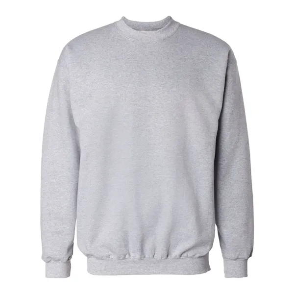 Crew neck sweatshirt made of extra-heavyweight cotton/polyester and low-pill, high-stitch density... from ASI 84358 S&S Activewear