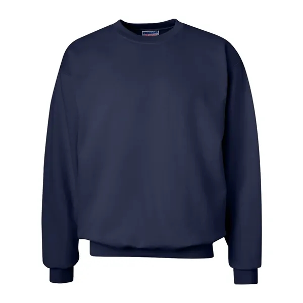 Crew neck sweatshirt made of extra-heavyweight cotton/polyester and low-pill, high-stitch density... from ASI 84358 S&S Activewear