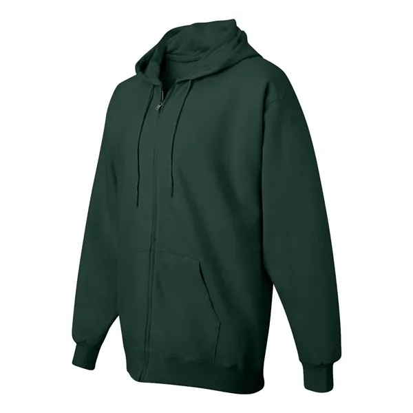 Full-zip hooded sweatshirt made of cotton/polyester fleece and low-pill, high-stitch density... from ASI 84358 S&S Activewear