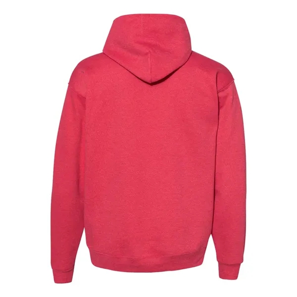 Cotton/polyester fleece pullover hoodie with an extra-large front pouch pocket and... from ASI 84358 S&S Activewear