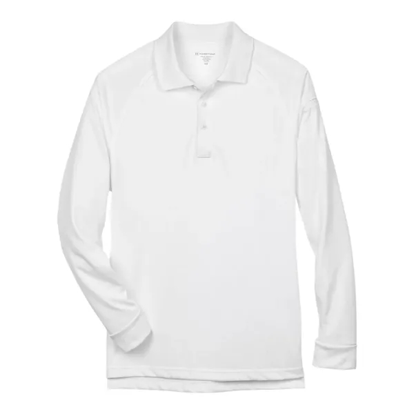 Harriton Advantage Long Sleeve Tactical Polo... from ASI 84358 S&S Activewear