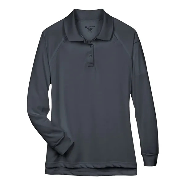 Harriton Women's Advantage Long Sleeve Tactical Polo... from ASI 84358 S&S Activewear