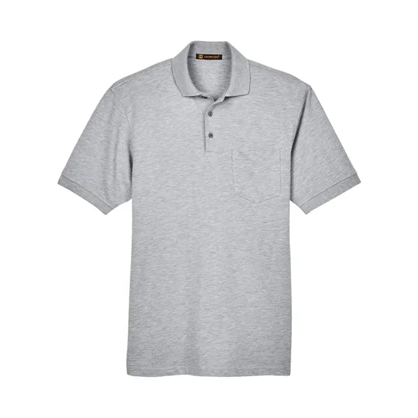 Harriton Easy Blend™ Polo with Pocket... from ASI 84358 S&S Activewear
