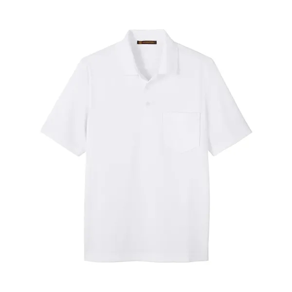 Harriton Advantage Snag Protection Plus IL Pocket Polo... from ASI 84358 S&S Activewear
