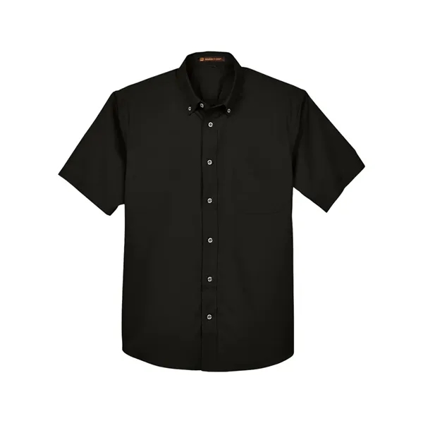 Harriton Easy Blend™ Twill Shirt with Stain-Release... from ASI 84358 S&S Activewear