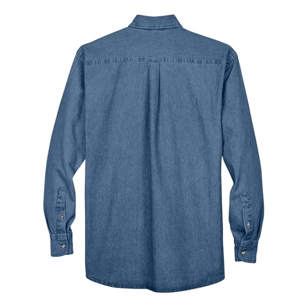 Harriton Long Sleeve Denim Shirt... from ASI 84358 S&S Activewear