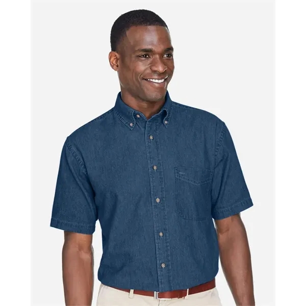 Harriton Denim Shirt... from ASI 84358 S&S Activewear