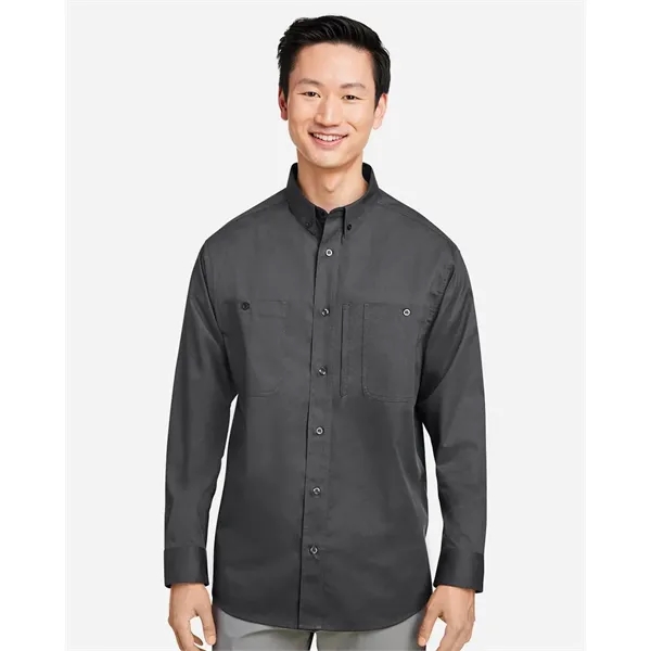 Harriton Advantage IL Long-Sleeve Workshirt... from ASI 84358 S&S Activewear