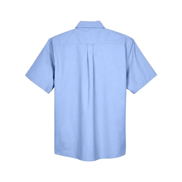 Harriton Oxford Short Sleeve with Stain-Release... from ASI 84358 S&S Activewear