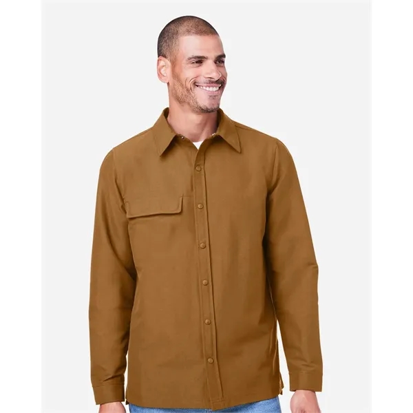 Harriton Flex Twill Overshirt... from ASI 84358 S&S Activewear