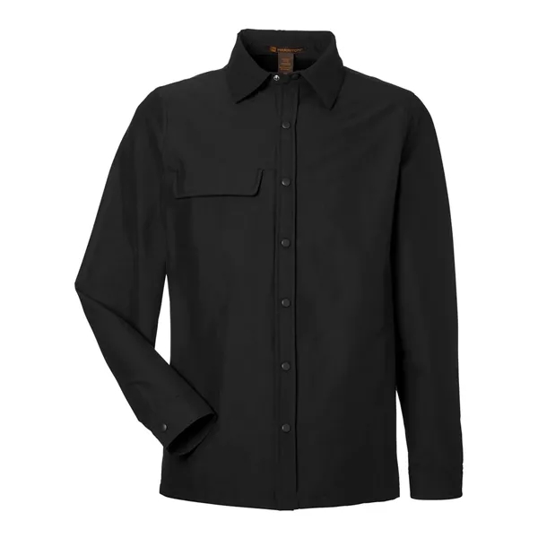 Harriton Flex Twill Overshirt... from ASI 84358 S&S Activewear