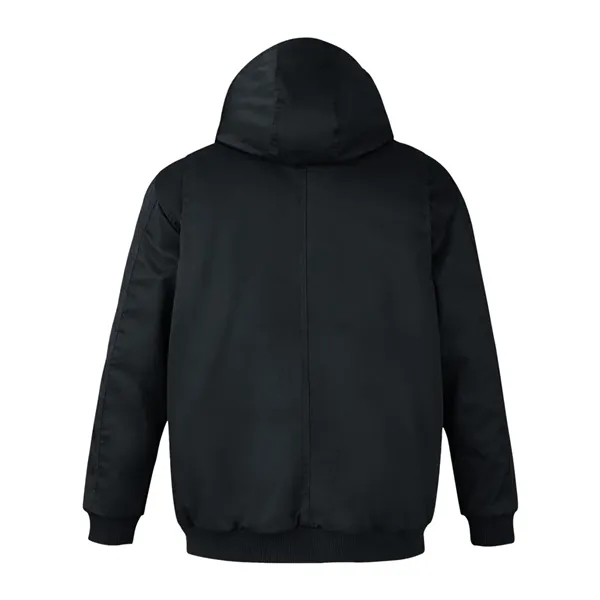 Harriton ClimaBloc® Heavyweight Hooded Full-Zip Jacket... from ASI 84358 S&S Activewear