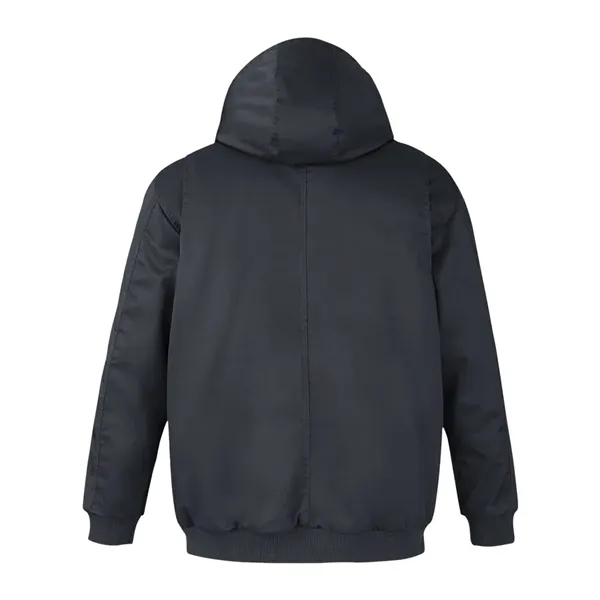 Harriton ClimaBloc® Heavyweight Hooded Full-Zip Jacket... from ASI 84358 S&S Activewear
