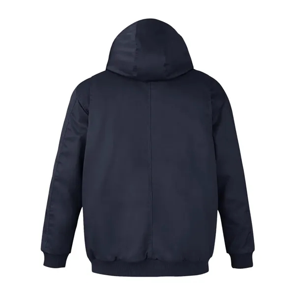 Harriton ClimaBloc® Heavyweight Hooded Full-Zip Jacket... from ASI 84358 S&S Activewear