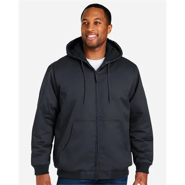Harriton Tall ClimaBloc® Heavyweight Hooded Full-Zip Jacket... from ASI 84358 S&S Activewear