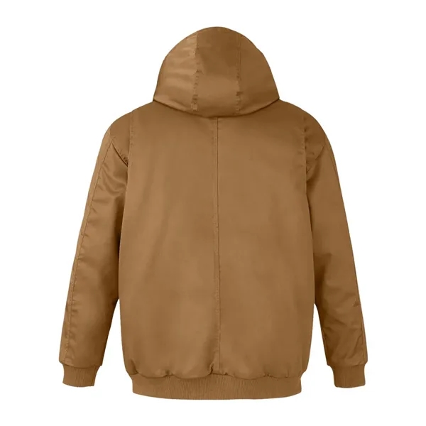 Harriton Tall ClimaBloc® Heavyweight Hooded Full-Zip Jacket... from ASI 84358 S&S Activewear