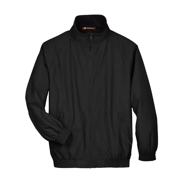 Harriton Fleece Lined Nylon Jacket... from ASI 84358 S&S Activewear