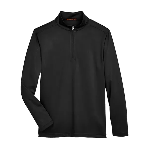 Harriton Advantage Snag Protection Plus Quarter-Zip... from ASI 84358 S&S Activewear