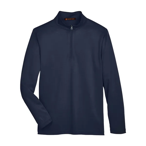 Harriton Advantage Snag Protection Plus Quarter-Zip... from ASI 84358 S&S Activewear