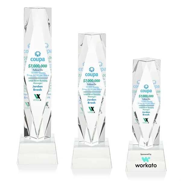 Toscana VividPrint™ Award on Base - Clear... from ASI 84592 St Regis Group / St Regis