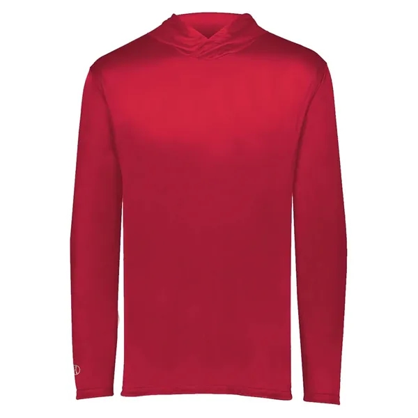 Holloway Youth Momentum Hooded Long Sleeve T-Shirt... from ASI 84358 S&S Activewear