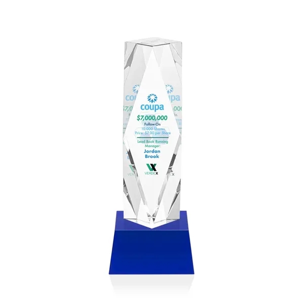 Toscana VividPrint™ Award on Base - Blue... from ASI 84592 St Regis Group / St Regis