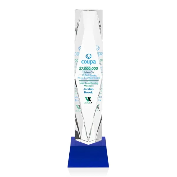 Toscana VividPrint™ Award on Base - Blue... from ASI 84592 St Regis Group / St Regis