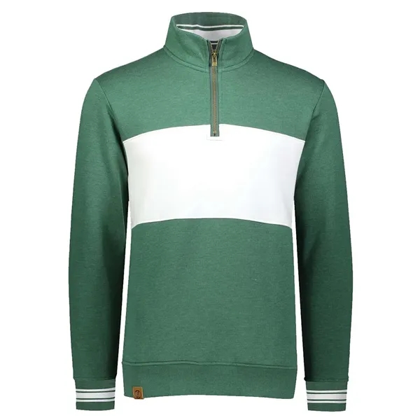 Holloway Ivy League Fleece Colorblocked Quarter-Zip Sweat...... from ASI 84358 S&S Activewear