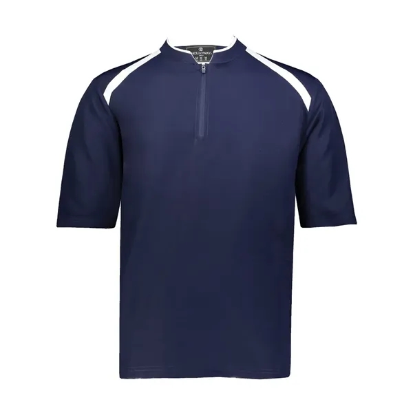 Holloway Youth Clubhouse Short Sleeve Quarter-Zip Pullover... from ASI 84358 S&S Activewear