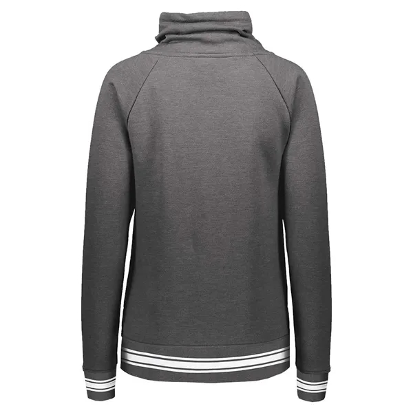 Holloway Women's Ivy League Fleece Funnel Neck Sweatshirt... from ASI 84358 S&S Activewear