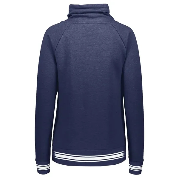 Holloway Women's Ivy League Fleece Funnel Neck Sweatshirt... from ASI 84358 S&S Activewear