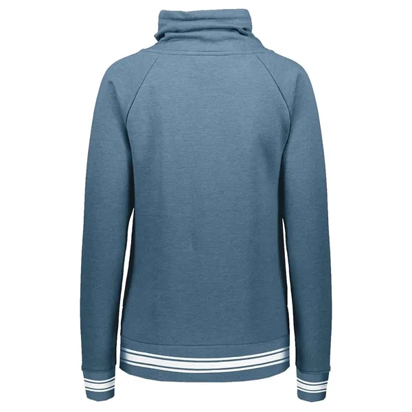 Holloway Women's Ivy League Fleece Funnel Neck Sweatshirt... from ASI 84358 S&S Activewear