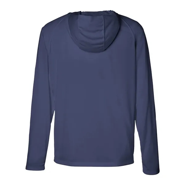 HUK Lopro Long Sleeve Pursuit Hooded T-Shirt... from ASI 84358 S&S Activewear