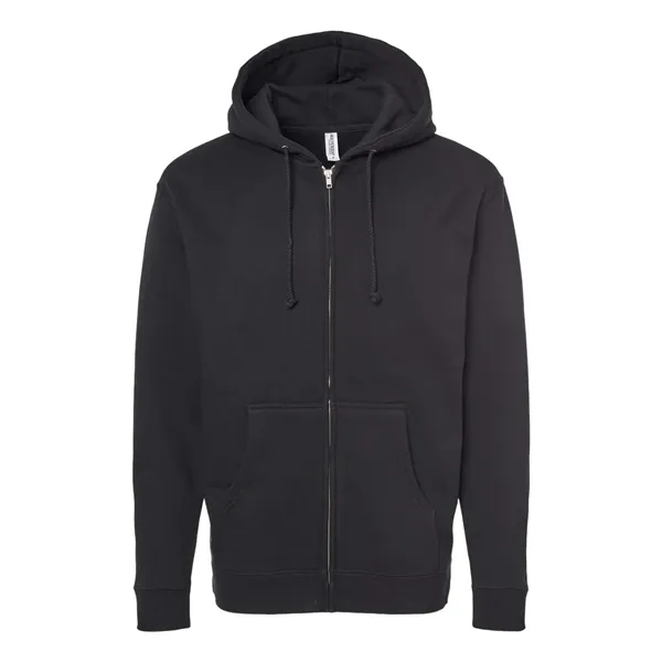 Full-zip, 10.0 oz., 80% cotton / 20% polyester hooded sweatshirt. Blank... from ASI 84358 S&S Activewear