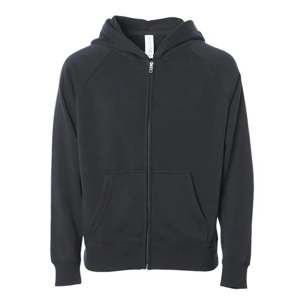 Youth Lightweight Special Blend Raglan Zip Hood... from ASI 84358 S&S Activewear